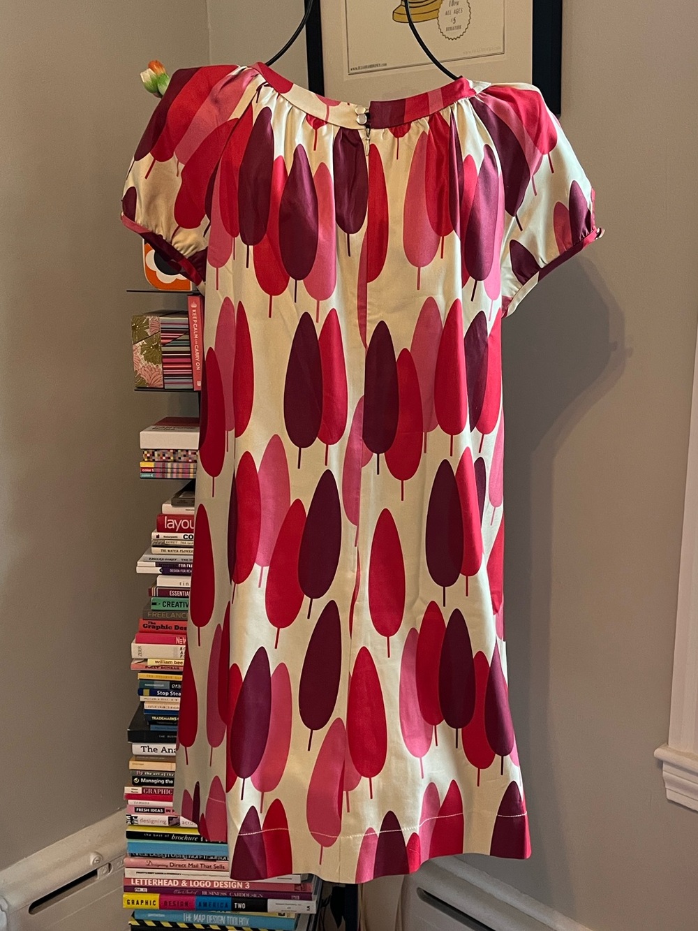 ORLA KIELY PINK PATTERN DRESS - Picture 2 of 8